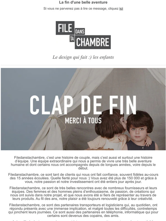 Clap de fin 🌷 Merci à tous