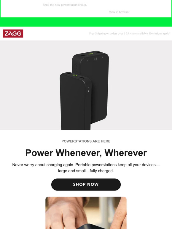 Power your device on the go - New powerstations now available