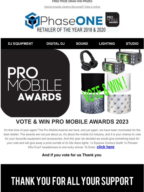 FREE PRIZE DRAW WIN PRIZES