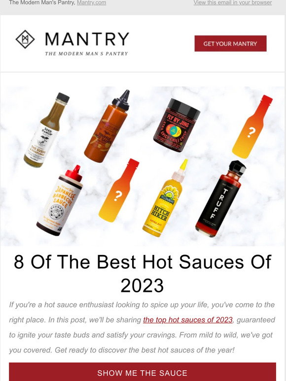 Mantry The Best Hot Sauces of 2023 Milled
