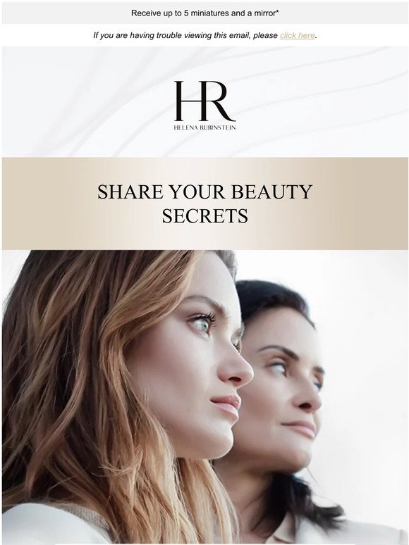Share your beauty secrets