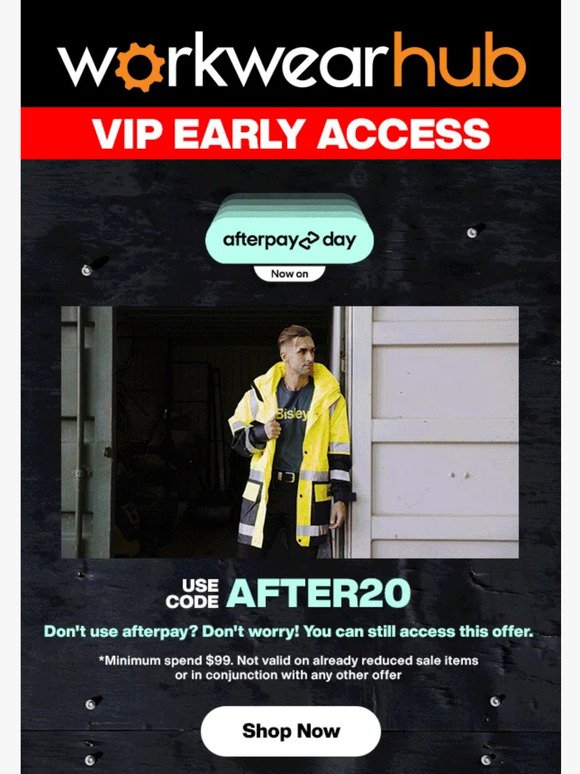 VIP EARLY ACCESS!