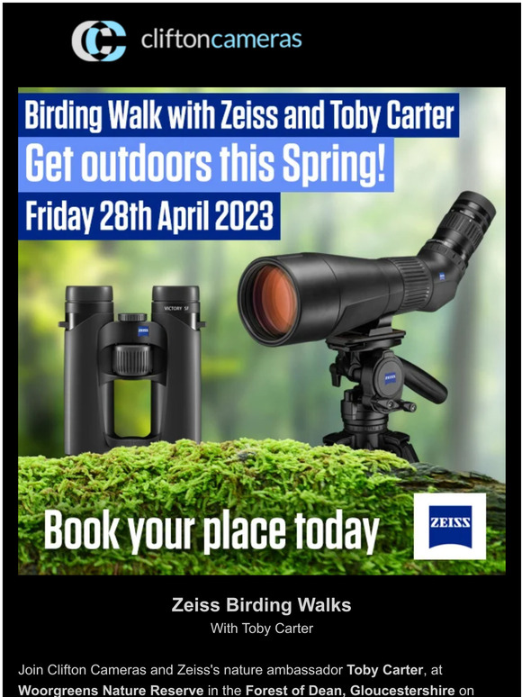 Zeiss Birding Walks With Toby Carter