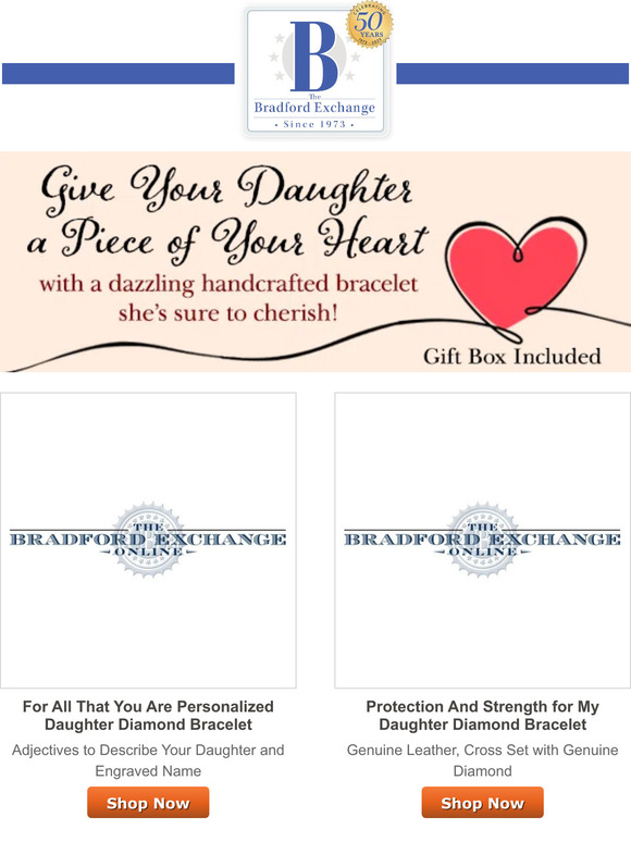 The Bradford Exchange Online For Daughters Bracelets That Symbolize