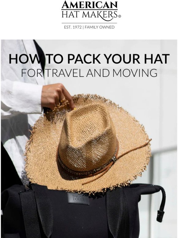 Bringing Your Hat On Your Next Getaway?