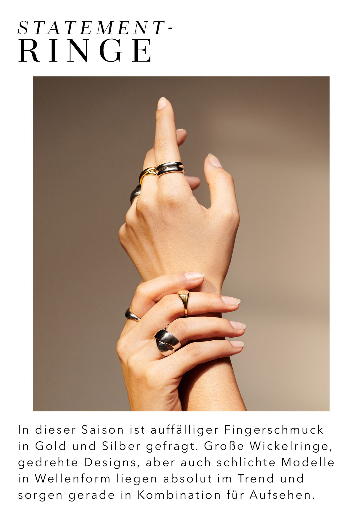 Statement Ringe