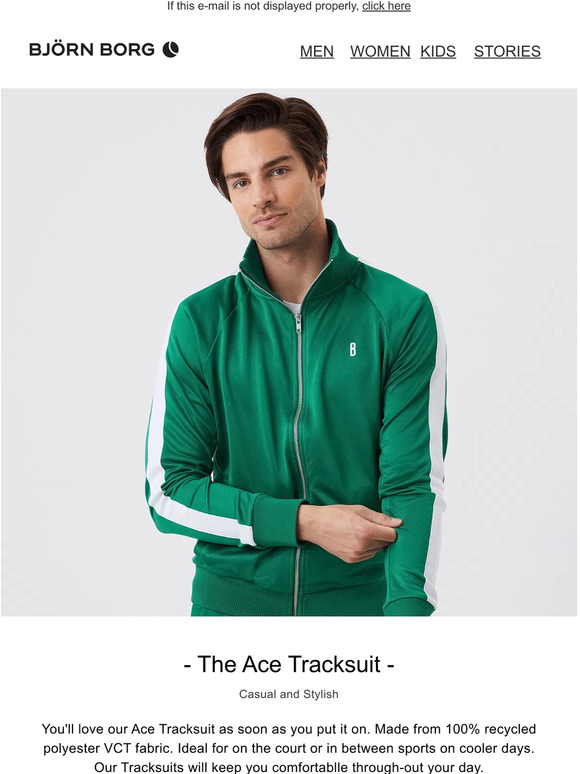 The Ace Tracksuit - A Real Eye-Catcher