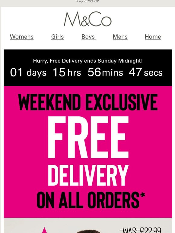 Save with Kylie | Free Delivery Weekend