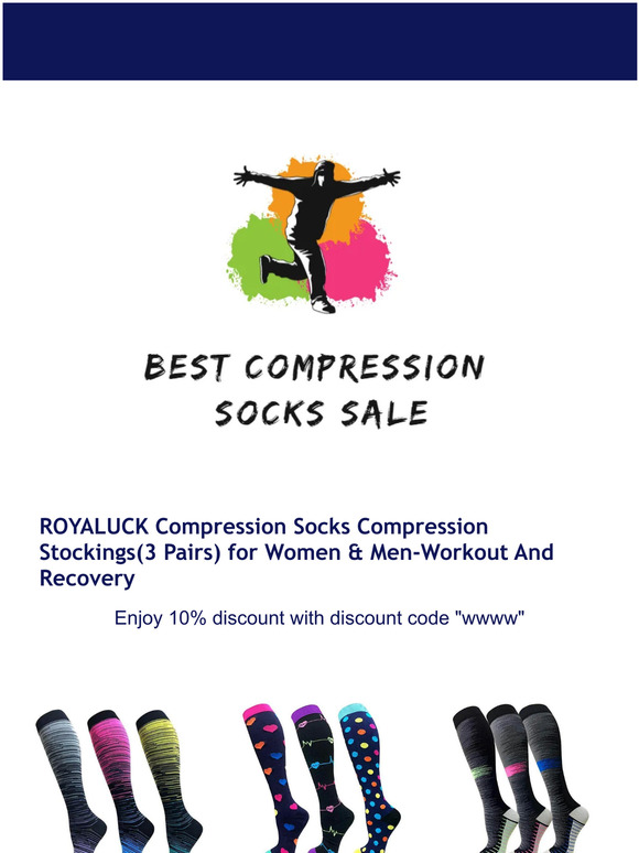 Best Compression Socks Sale A variety of combination socks in