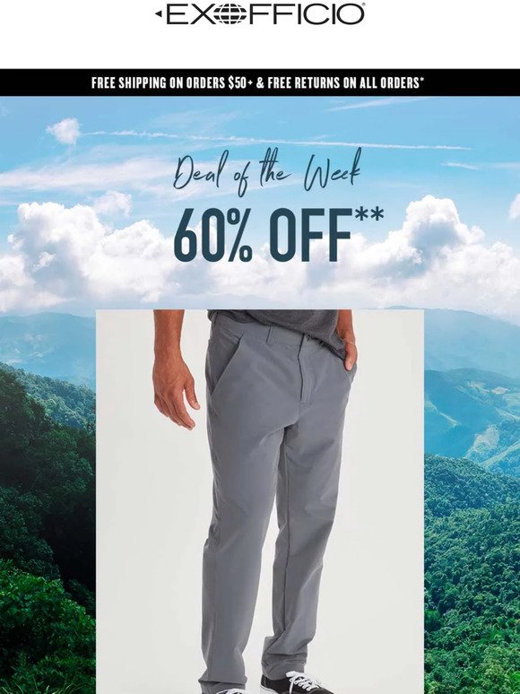 Open for 60% OFF