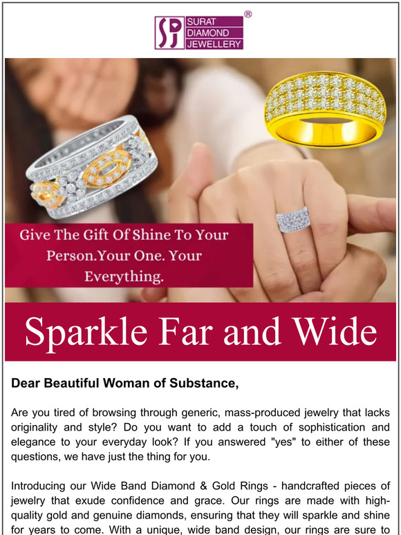 surat diamond jewellery: Add a Touch of Sophistication to Your Style 