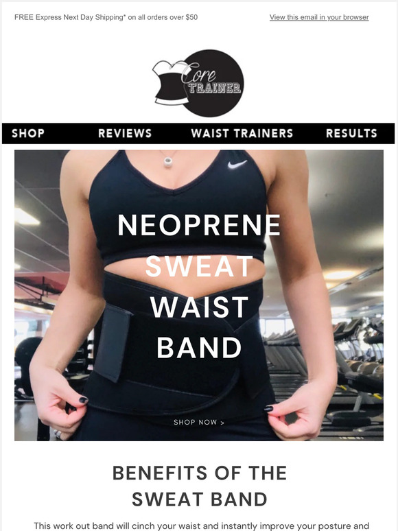 Core Trainer The secret to sweat more! 💦 Milled