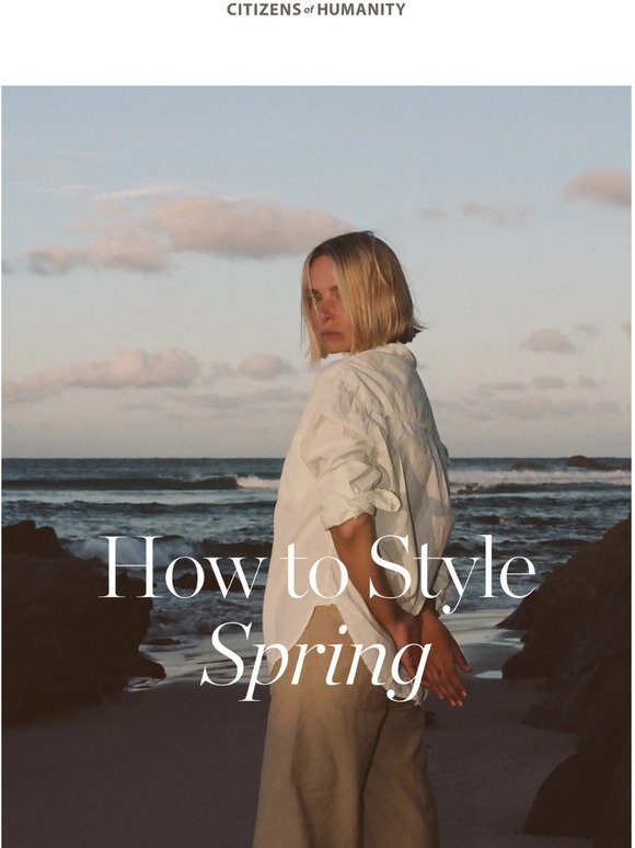 How to Style Spring