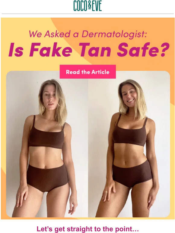 We Asked a Dermatologist: Is Fake Tan Safe?