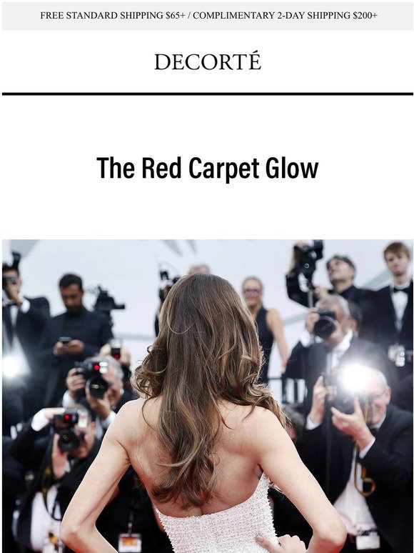 The Red Carpet Glow