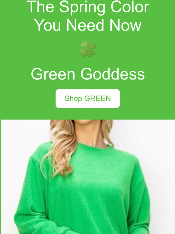 The Spring Color You Need Now 🍀