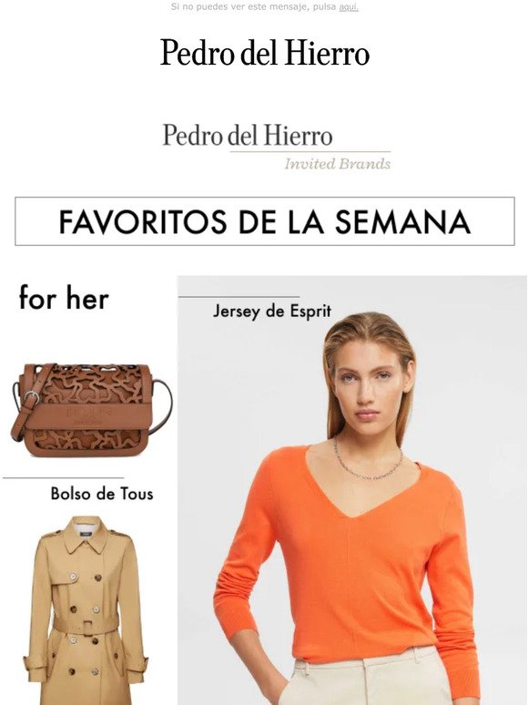 Favoritos de la semana en Invited Brands 🌟 | En Pedro del Hierro -25% +10% EXTRA