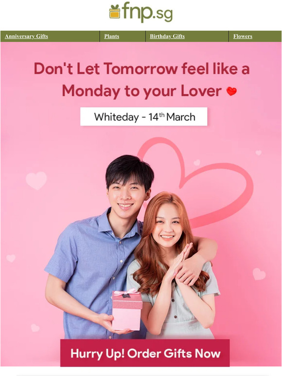 🤍White Day - Less than 24hrs Left.. Hurry Up!!