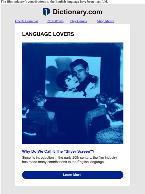 🎬 Why Do We Call It The "Silver Screen"? Milled