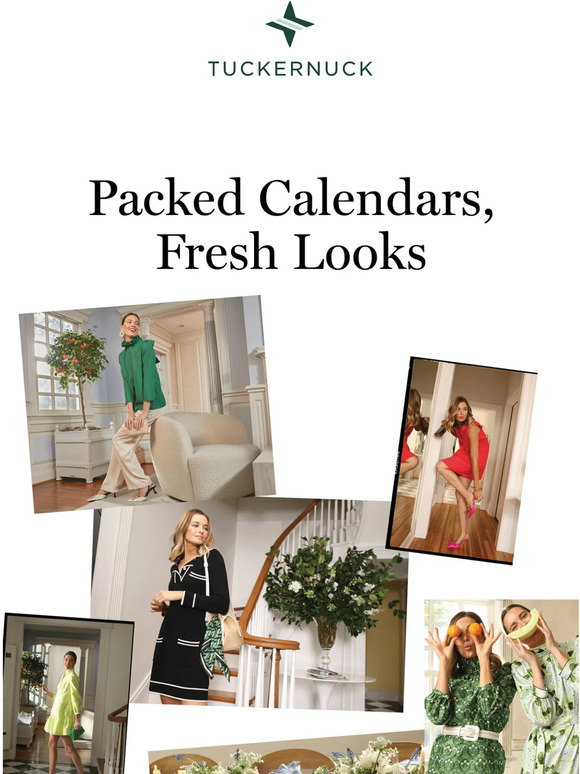 Tuckernuck Packed Calendars, Fresh Looks Milled