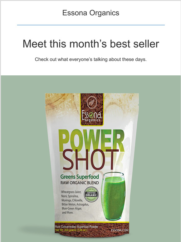 Energy, Focus, Recovery, Tastes Great!