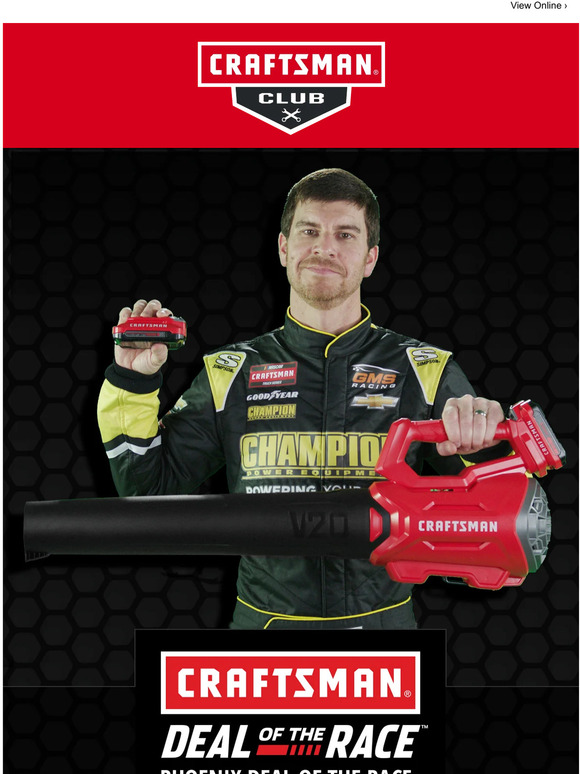 Craftsman: The CRAFTSMAN® Truck Series Austin Deal is here | Milled