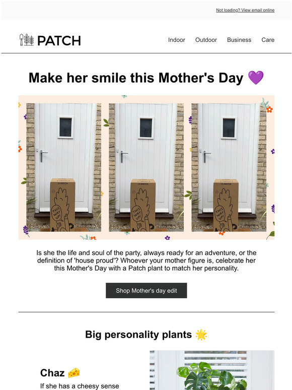 Patch Plants Mother's Day is 19th March 🚨 Milled