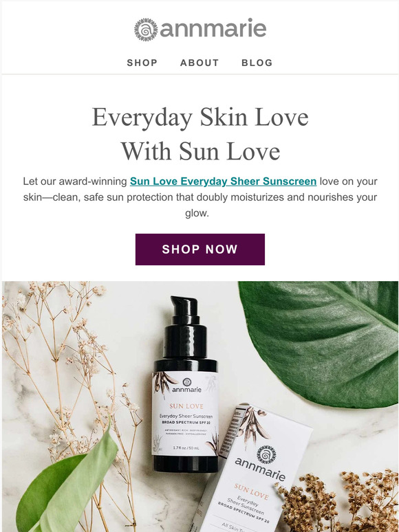 Clean, award-winning sunscreen that’s good for you