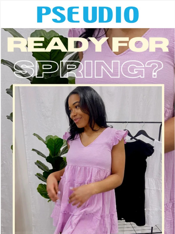 We're ready for spring 🌸☀️