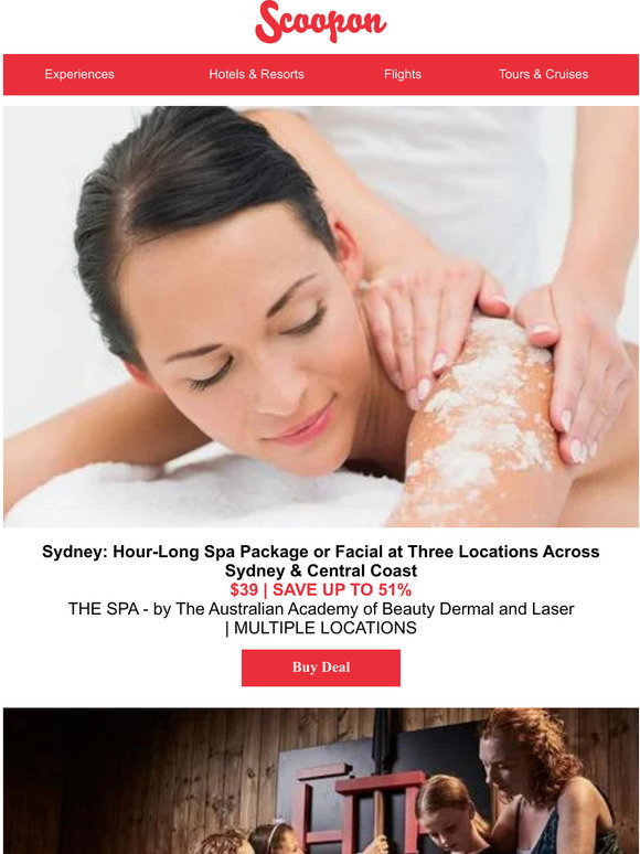 Scoopon: Sydney: Hour-Long Spa Package or Facial at Three Locations ...