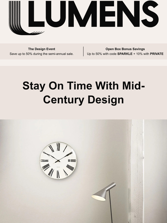 [Spring forward with clocks by Arne Jacobsen.