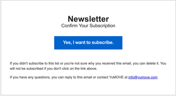 Confirm Your Subscription