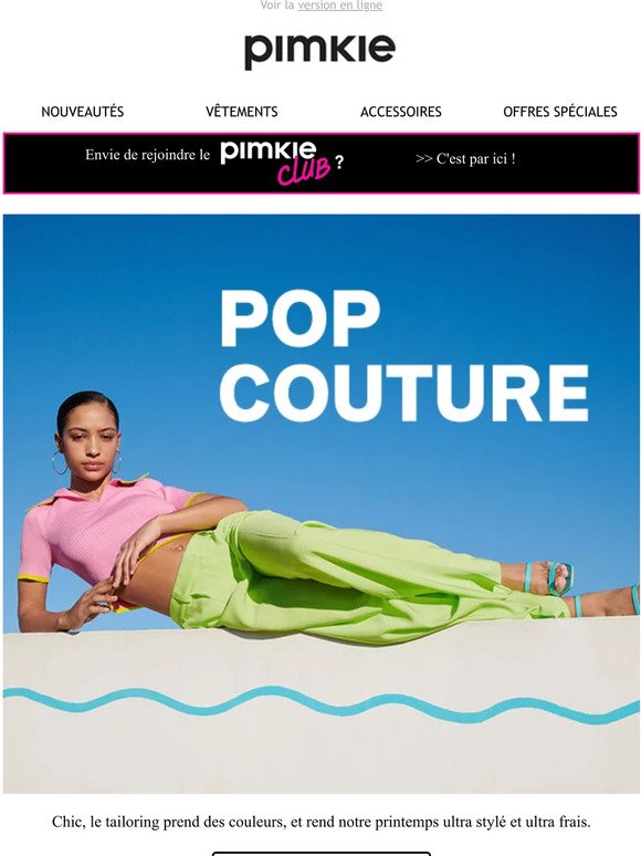 Pop couture : des looks colorés et élégants
