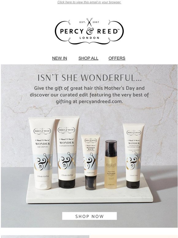 Give the gift of great hair this Mother's Day...