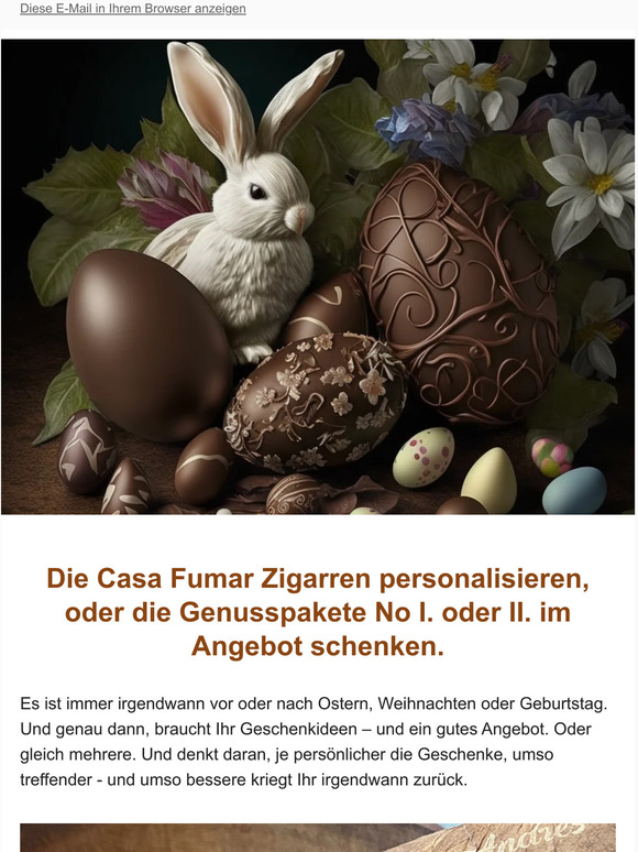 Ostern kommt, ob Du willst, oder nicht.🐇