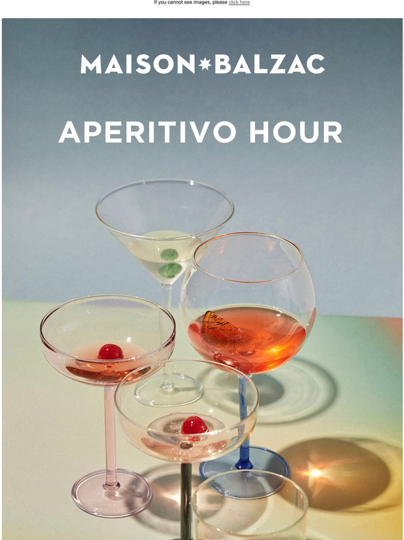 Le Spritz Glass - Maison Balzac