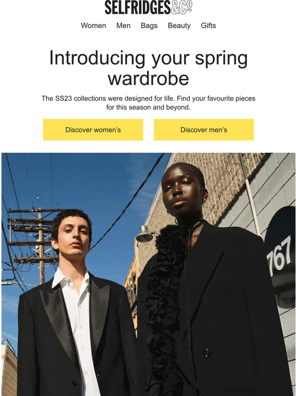 Selfridges US The SS23 collections are here Milled