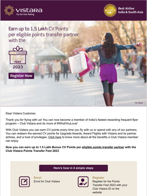 Airvistara Transfer Your Reward Points To Club Vistara And Earn 30 where-can-i-use-ai-to-personalize-chat-experiences