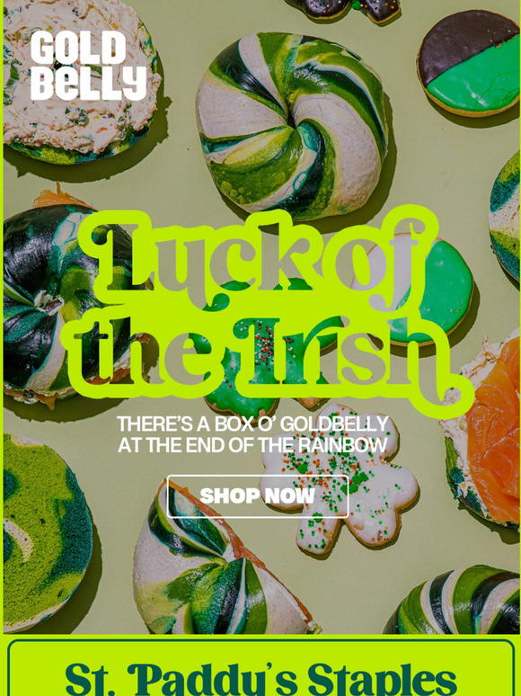 Goldbelly What to pair with your pint of Guinness 🍀 Milled