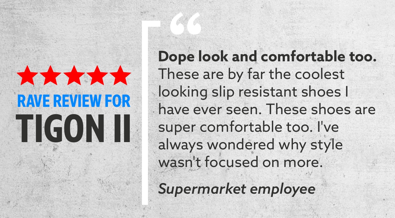 Shoes for Crews The Tigon II Black & Red Is Back! Milled