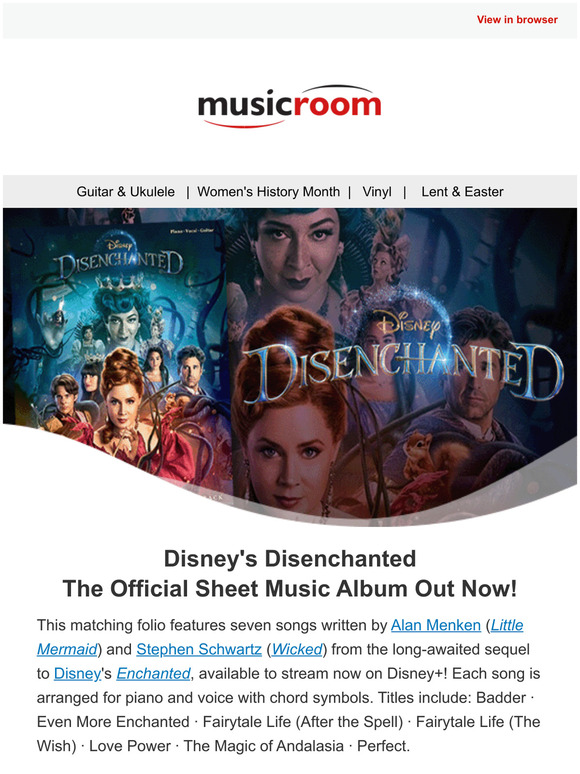 Disney’s Disenchanted 🆕