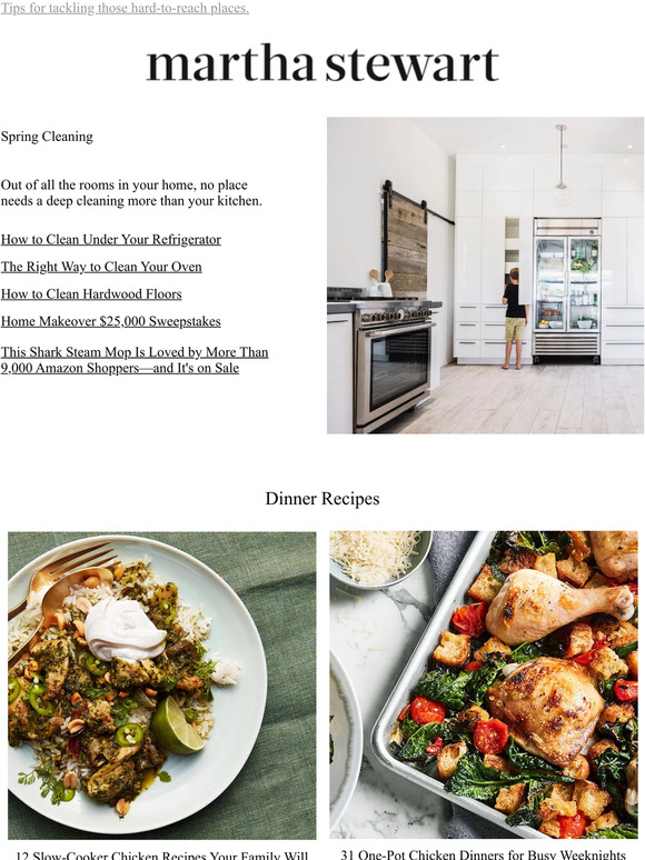 Better Homes and Gardens How to Clean Under Your Refrigerator Milled