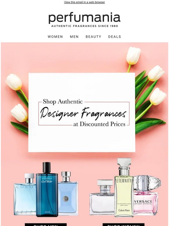 Shop Authentic Fragrances at Discounted Prices