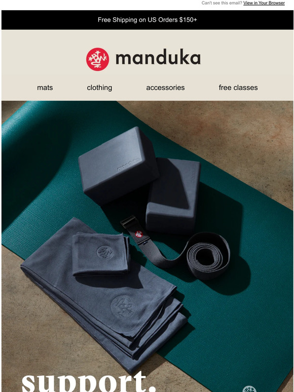 Manduka HowTo with Blocks & Straps Milled