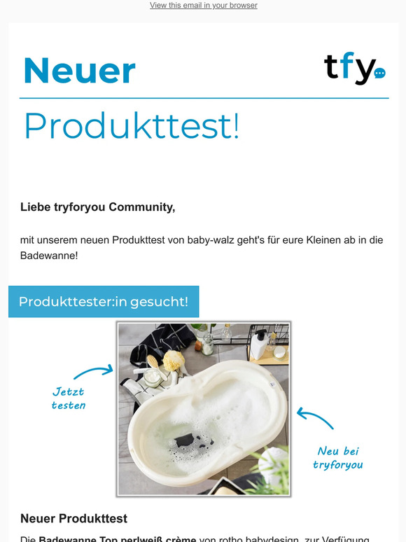 Die neuesten Produkttests nur für dich!