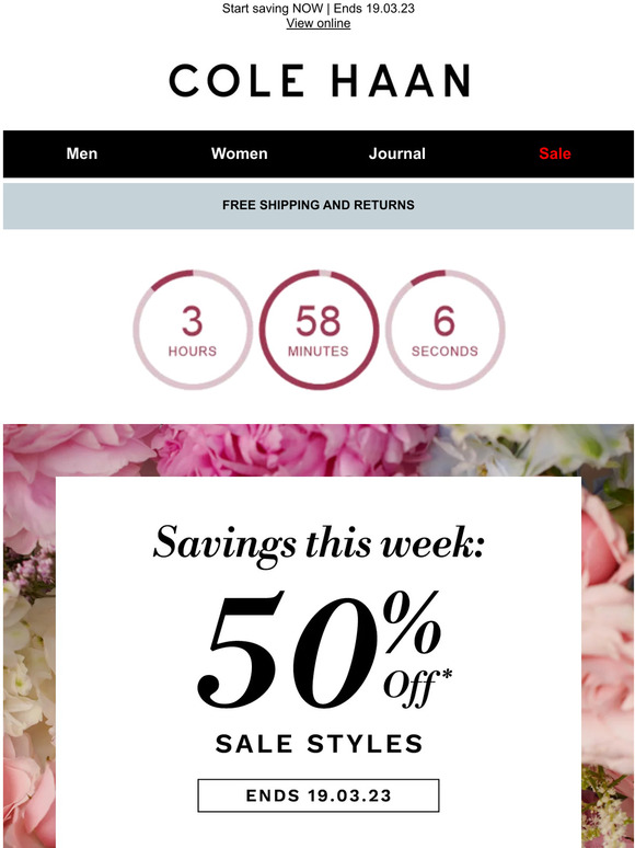 VIP ACCESS | 50% Off SALE items