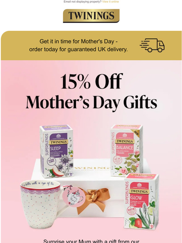 Mother's Day is Almost Here - 15% Off Gifts