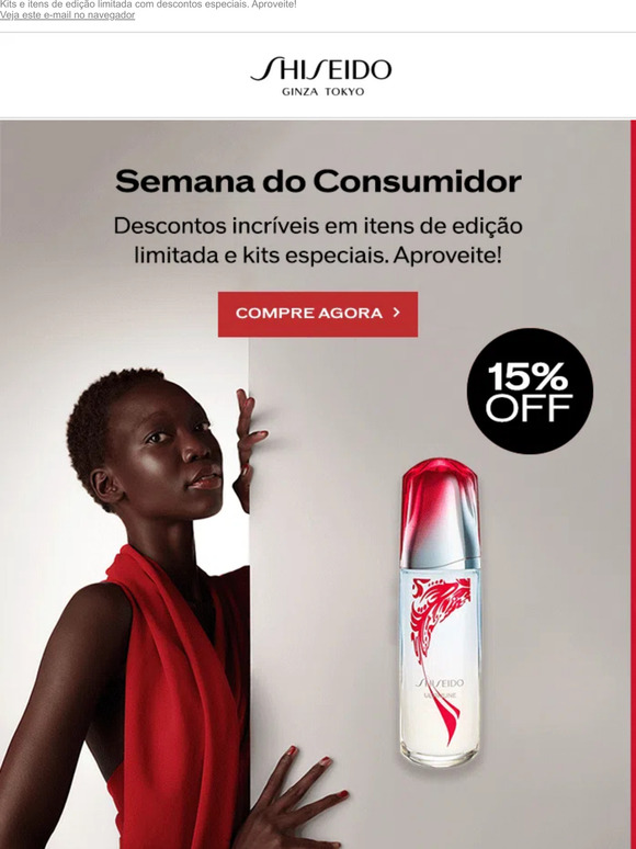 Começou a Semana do Consumidor na Shiseido!