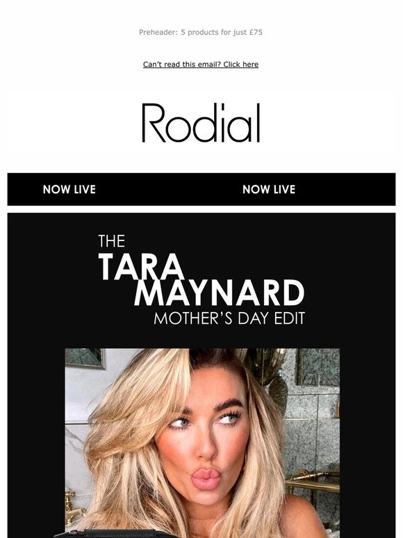 Now live: The Tara Maynard Mother's Day Edit