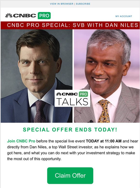 TODAY: Dan Niles breaks down the banking crisis for Pro Subscribers